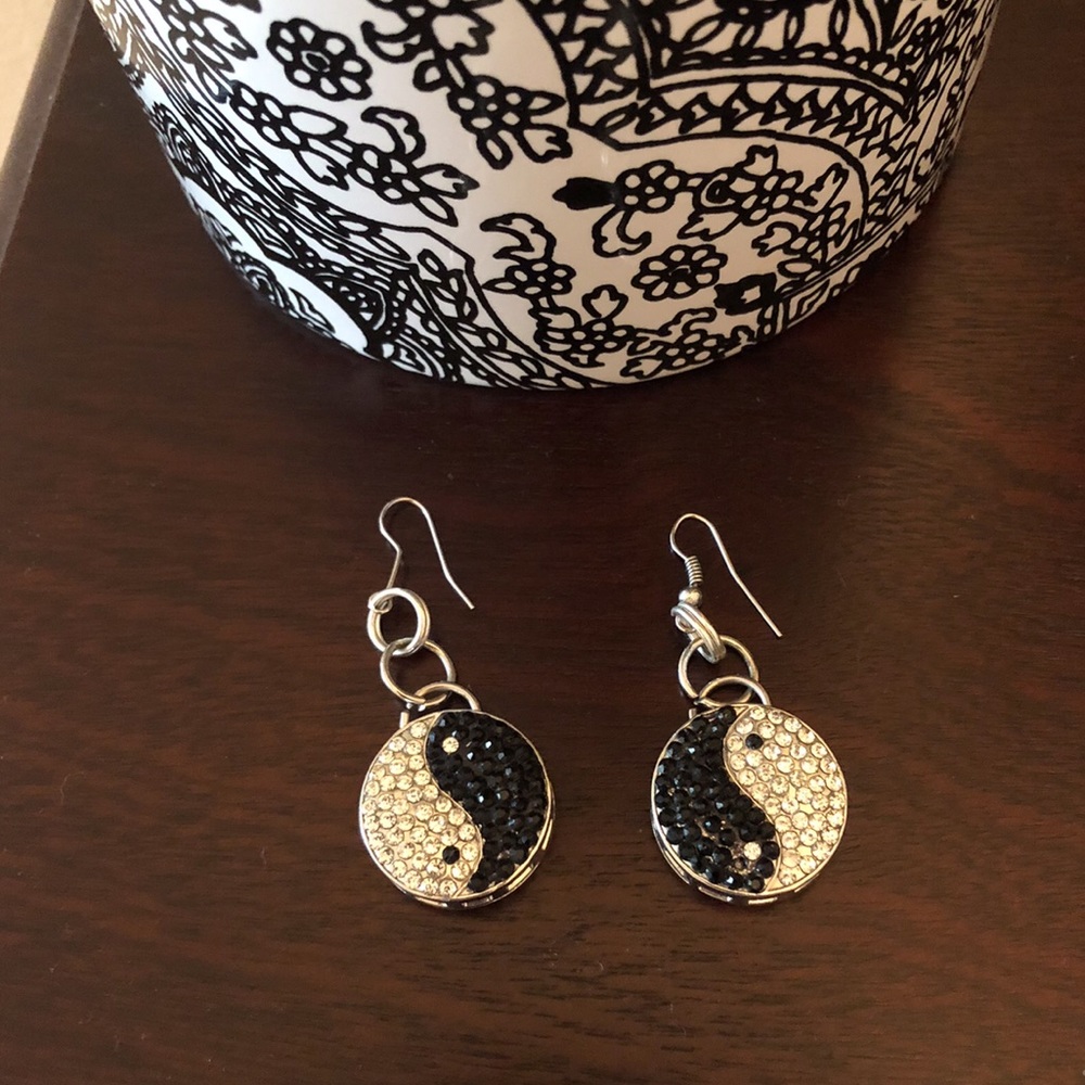 Ying Yang Earrings